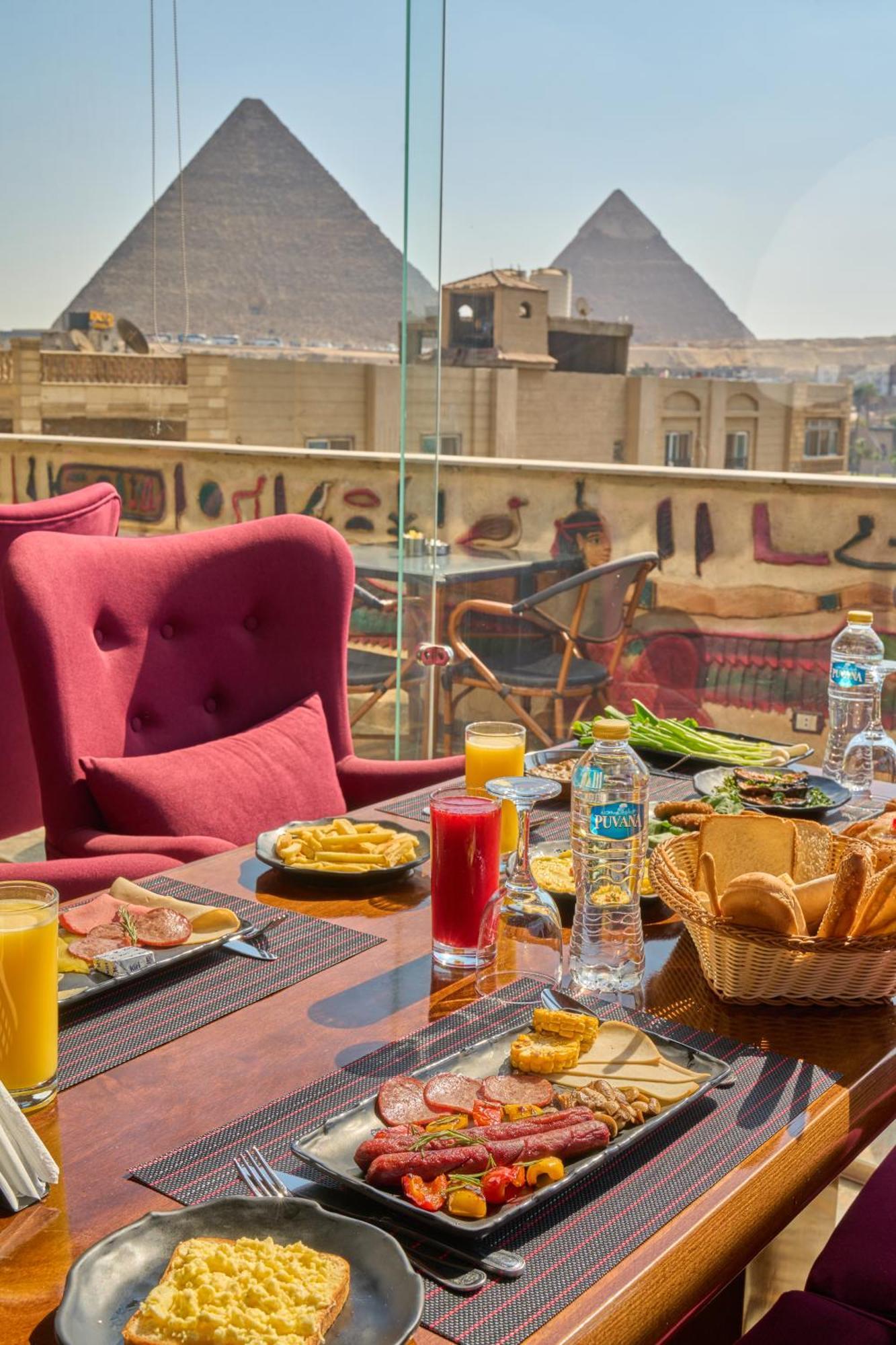 King Pyramids View Hotel Kafret el-Gabal エクステリア 写真